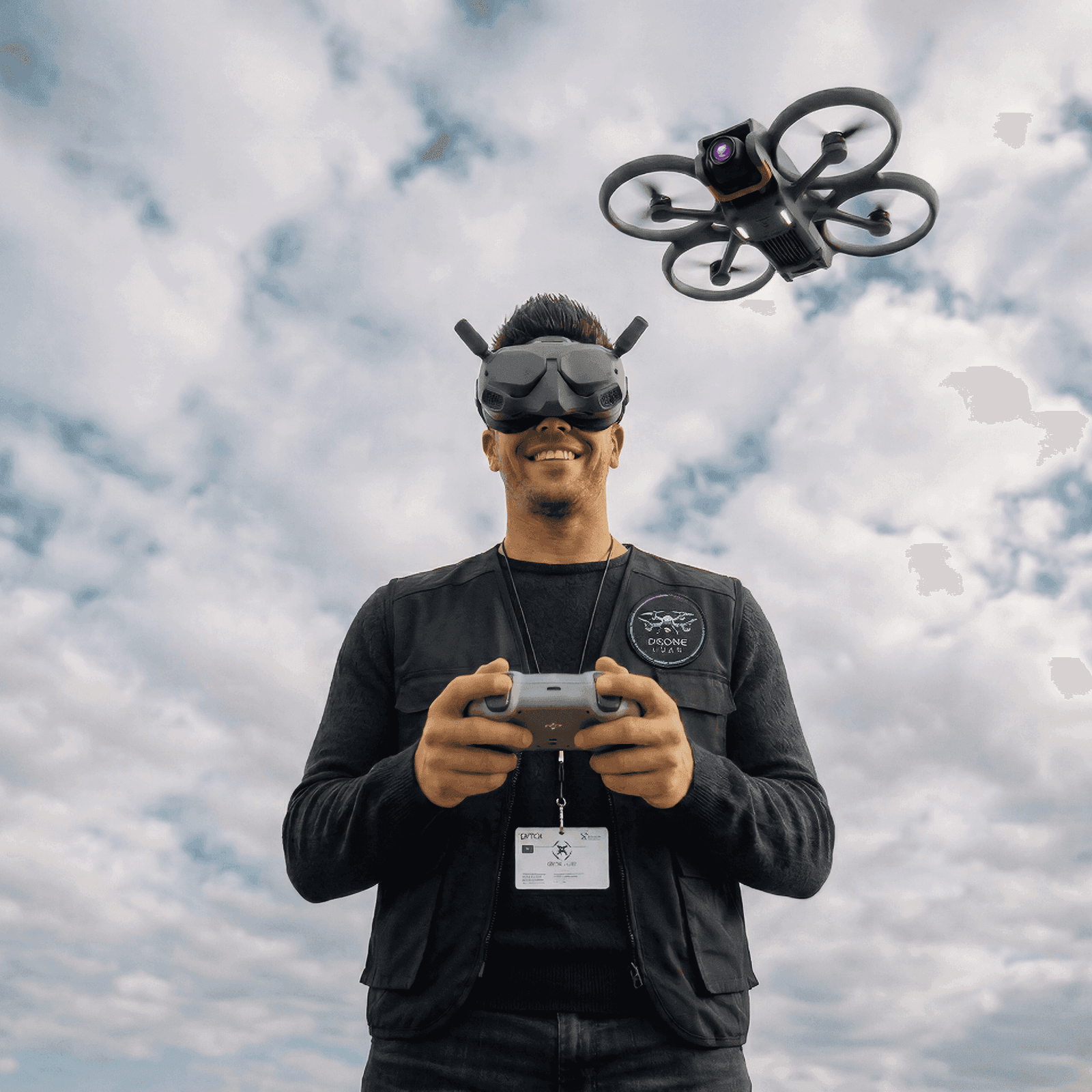 Piloto de Drone Luar 1