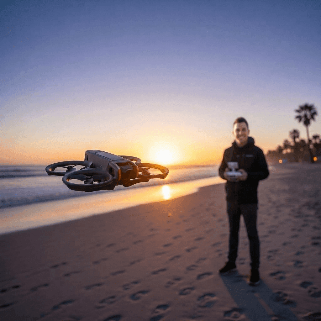 Piloto de Drone Luar 2
